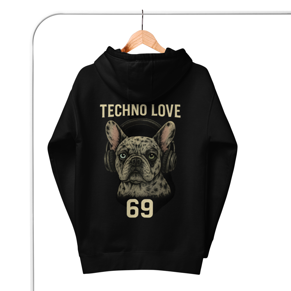 Felpa con cappuccio Bulldog Antoher Level